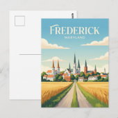 Carte Postale Frederick Maryland (Devant / Derrière)