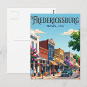 Carte Postale Fredericksburg USA (Devant / Derrière)