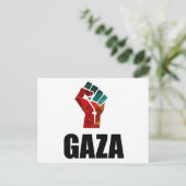 Carte Postale Free Gaza Palestine (Debout devant)