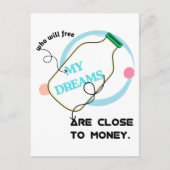 Carte Postale Free my dreams  (Devant)