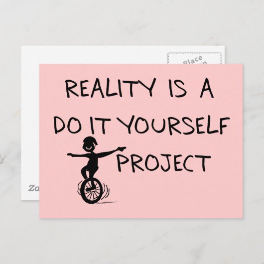 Carte Postale Free Thinker (Devant / Derrière)