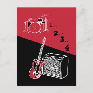 Carte postale Free Time Rock