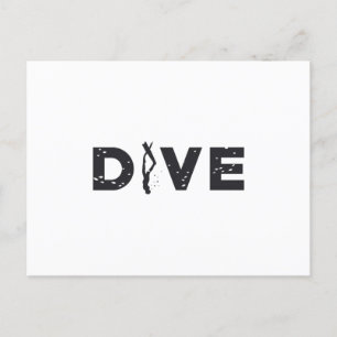 Carte Postale Freediver Freediver Dive Ocean Freedive Apnoe