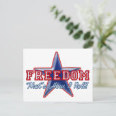 Carte Postale Freedom Star, comment je roule (Debout devant)