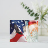 Carte postale Freedom U pour les patriotes américa (Debout devant)