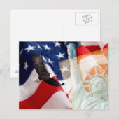 Carte postale Freedom U pour les patriotes américa (Devant / Derrière)