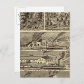 Carte Postale Freeman Brothers Works, Ohio (Devant / Derrière)