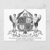 Carte Postale Freemason (Devant)