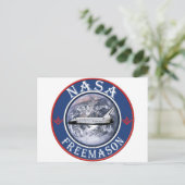 Carte Postale Freemason de la NASA (Debout devant)