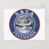 Carte Postale Freemason de la NASA (Devant)