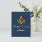 Carte Postale Freemason Mason Freemason (Debout devant)