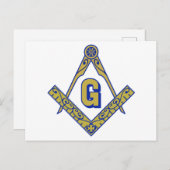 Carte Postale Freemasons (Devant / Derrière)