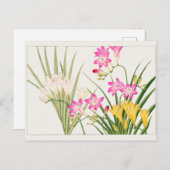 Carte Postale Freesia par Tanigami Konan (Devant / Derrière)