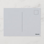 Carte Postale Freesia sur un fond sombre. Avec sympathie (Dos)