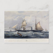 Carte Postale Frégate Cyclope HMS 1839 (Devant)