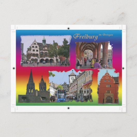 Carte Postale Freiburg im Breisgau (Devant)