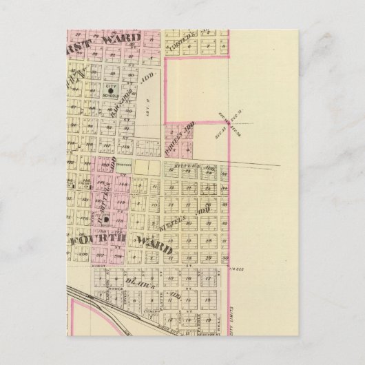 Carte Postale Fremont, Nebraska (Devant)
