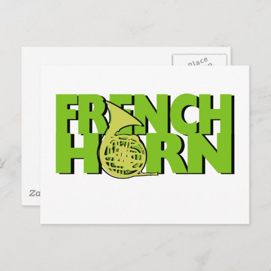 Carte Postale French (Devant / Derrière)