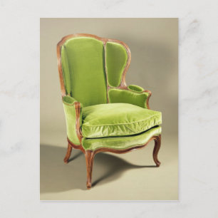 Carte Postale French bergere chair, ch.1725