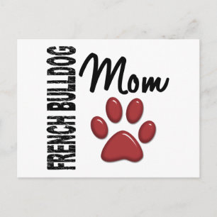 Carte Postale French Bulldog Mom 2