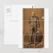 Carte Postale French Flats Théâtre Vintage (Devant / Derrière)