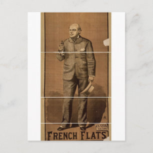 Carte Postale French Flats Théâtre Vintage