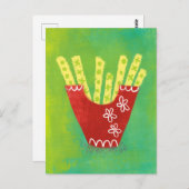Carte postale French Fries (Devant / Derrière)