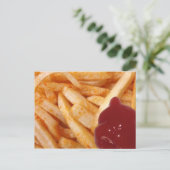 Carte Postale French Fries and Ketchup (Debout devant)
