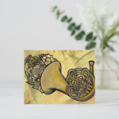 Carte Postale French Horn Band Classe Musique professeur (Debout devant)