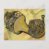 Carte Postale French Horn Band Classe Musique professeur (Devant)