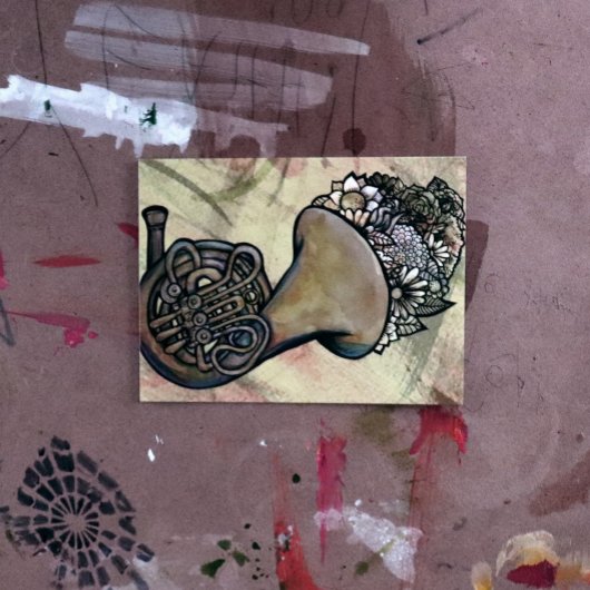 Carte Postale French Horn Band Classe Musique professeur