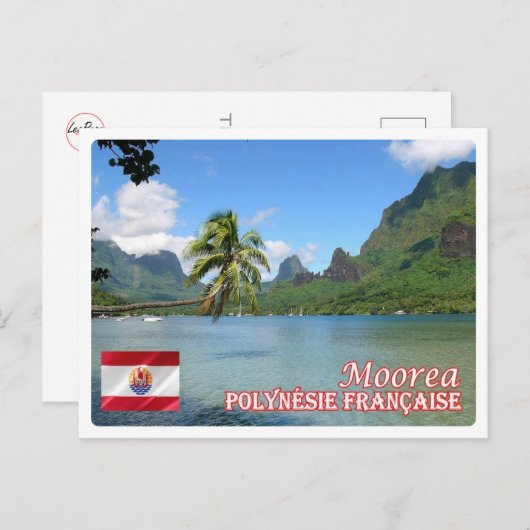 Carte Postale French Polynesia (Devant / Derrière)