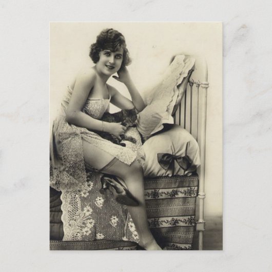 Carte Postale French Risqué photo Vintage (Devant)