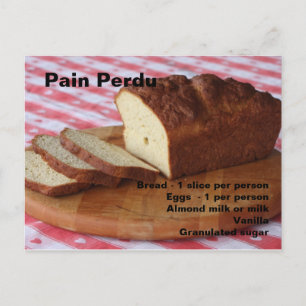 Carte Postale French toast