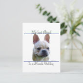Carte Postale Frenchie Best Friend 2 (Debout devant)