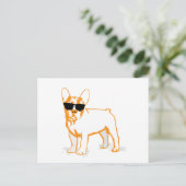 Carte Postale Frenchie Howlelu (Debout devant)