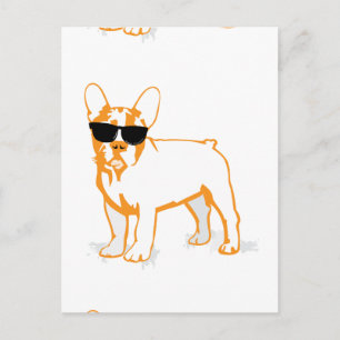 Carte Postale Frenchie Howlelu