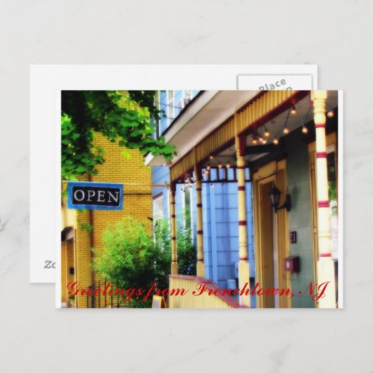 Carte Postale Frenchtown (Devant / Derrière)