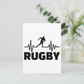 Carte Postale Fréquence de rugby (Debout devant)