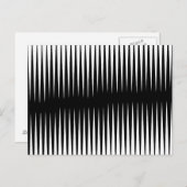 Carte Postale Fréquence noir-n-blanc (Devant / Derrière)
