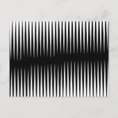 Carte Postale Fréquence noir-n-blanc (Devant)