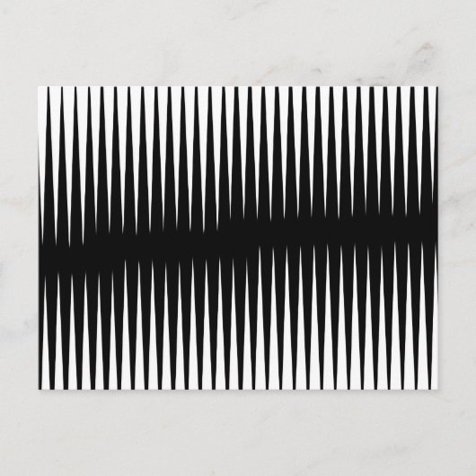 Carte Postale Fréquence noir-n-blanc (Devant)