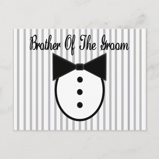 Carte Postale Frère de la chambre (Devant)