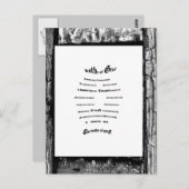 Carte Postale Frère du deuil (Devant / Derrière)