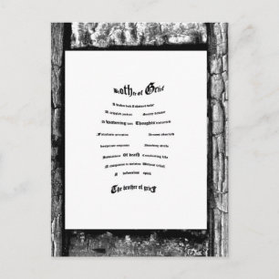 Carte Postale Frère du deuil