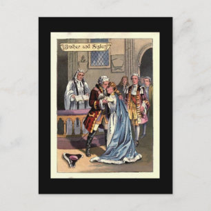 Carte Postale Frère et soeur