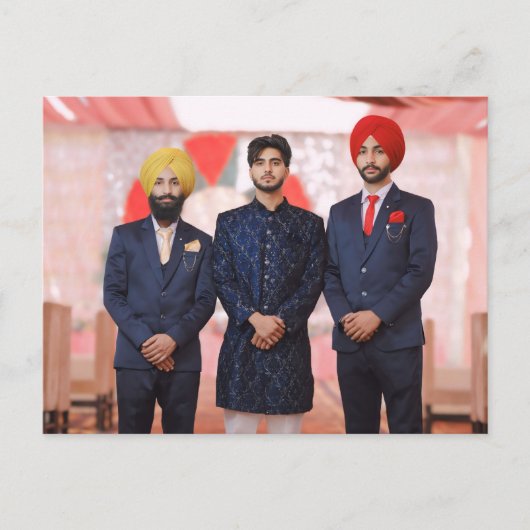Carte Postale frère indien (Devant)