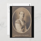 Carte Postale Frère Tsar GRAND DUKE MICHAEL Romanov Russie#271 (Devant / Derrière)