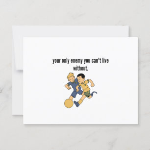 Carte Postale Frères de la Fête nationale des frères