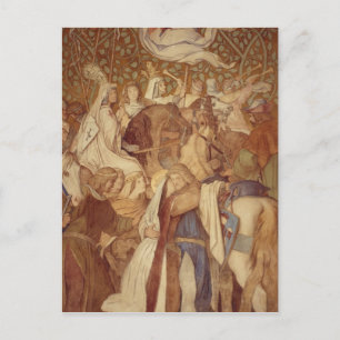 Carte Postale Fresco, Elisabeth-Galerie, Château de Wartburg